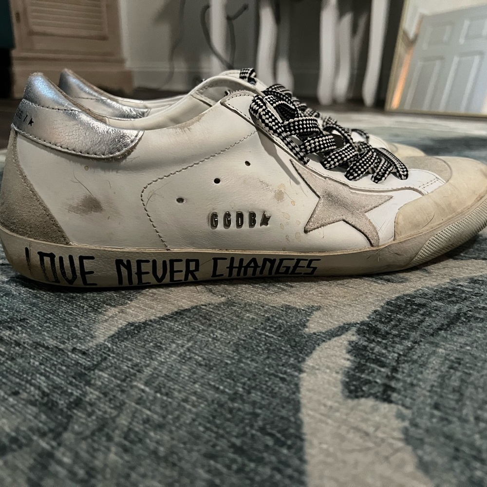 Men’s Golden Goose shoes. Size 12 (45) perfect condition. Barely worn.